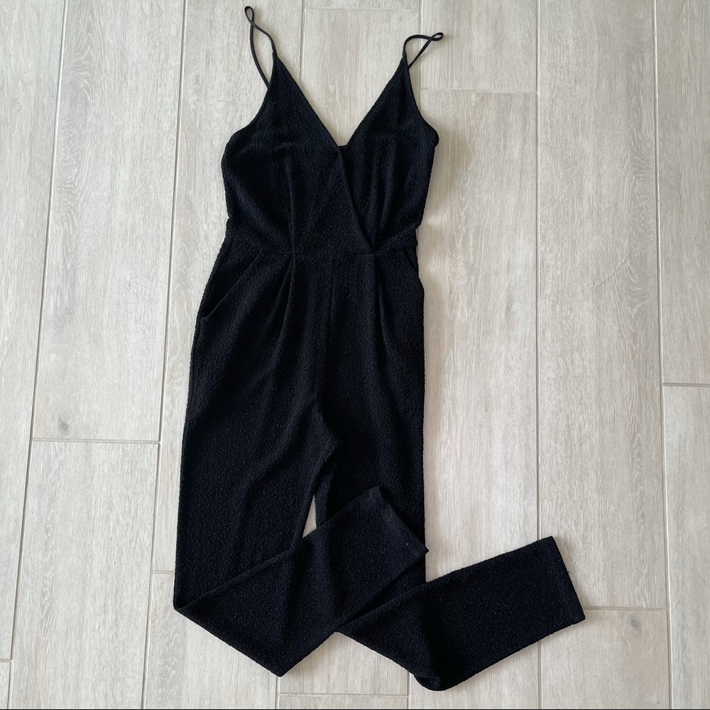 ASTR black jumpsuit pantsuit